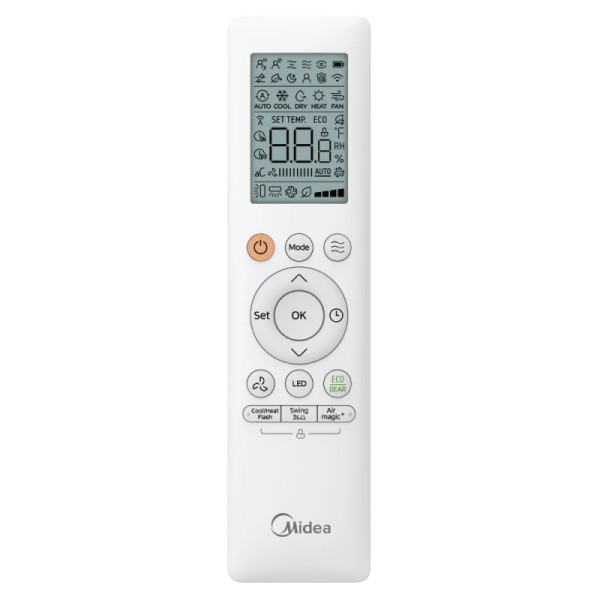 Инверторен климатик Midea Breezeless E CB1-12HRFN8-I(B)