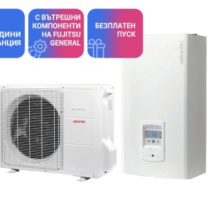 Термопомпа Atlantic LORIA 6008, 8 kW - отопление, охлаждане и БГВ