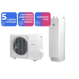 Термопомпа Atlantic LORIA DUO 6008, 8 Kw с вграден бойлер 190 л - отопление, охлаждане и БГВ