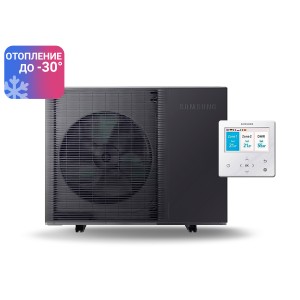 Термопомпа моноблок SAMSUNG EHS MONO HT QUIET AE080BXYDEG отопление, охлаждане