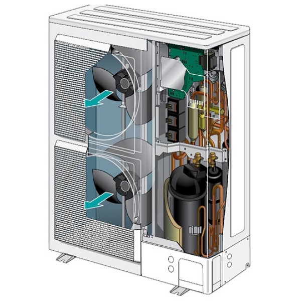 Термопомпа Atlantic ALFEA EXCELLIA A.I. 11 Kw - отопление, охлаждане и БГВ